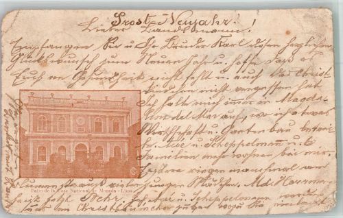 Lima 1902 Gebrauchsspuren viele Büge Nationalbank