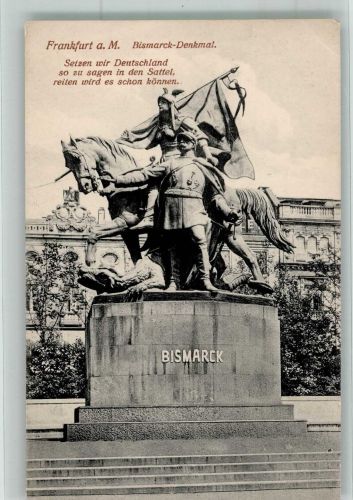 W6000 Frankfurt am Main Reiterstandbild Bismarckdenkmal