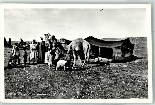 Beduinenlager Arab. Volkstyp