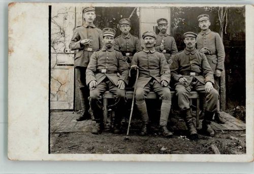 K.D. Feldpost Ortskommandantur Ecurey Deutsches Heer WK I 1917