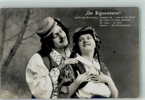 Der Ziegeunerbaron AL 3440/6 Operette 1910