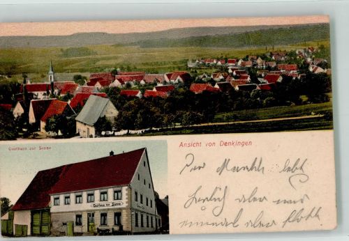 78554 W7209 Denkingen , Württ - Gasthaus zur Sonne