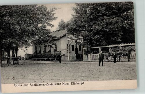 10115 W1000 Schildhorn 1913 - Gasthaus Schildhorn
