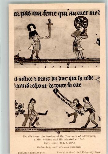 Balance u. menschliche Quintessenz Mittelalter ca. 6. -15. Jahrhundert, unsortiert