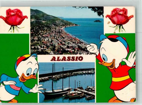 Alassio Hafen Segelboote Walt Disney