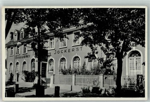 W7600 Bohlsbach Posthilfstelle Bohlsbach Brauerei Jockerst Brauerei Foto AK