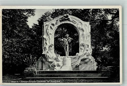 Wien 1. Bezirk, Innere Stadt Denkmal im Stadtpark Strauss, J.