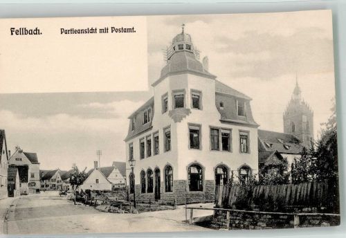 70734 W7012 Fellbach , Württ - Dorfstrasse Postamt