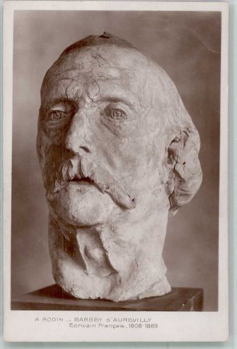 Büste des Schriftstellers Barbey D'Aurevilly Rodin, F.-A.-R. FOTO KEINE AK