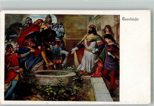 Tannhäuser Oper Uvachrom Nr. 4488 Serie 259 Wagner, R. Künstlerkarte