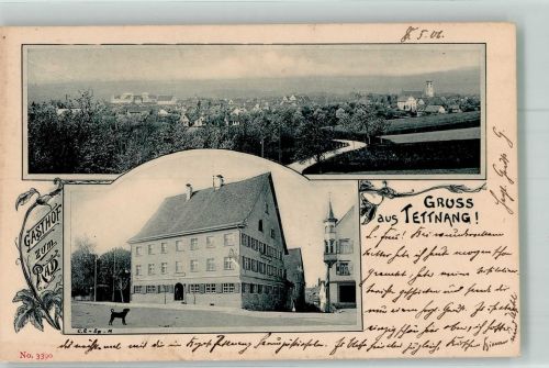 88069 W7992 Tettnang 1906 - Gasthaus zum Rad