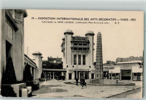 Paris Internationale Ausstellung d. Dekorativen Kunst 1925 Ausstellung