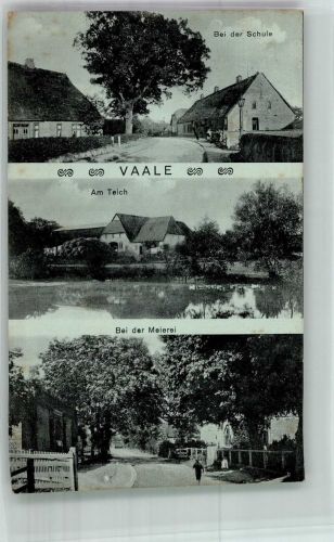 25572 W2211 Vaale , Holst 1920 - An der Schule Am Teich An der Meierei