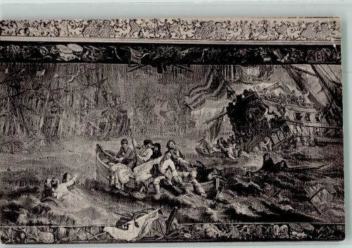 W8042 Oberschleißheim Gobelinsaal in der Gemälde Galerie im Kgl. Schloss Schleissheim Teppich