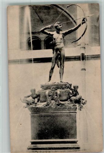 W8500 Nürnberg Apollobrunnen von Peter Vischer im Rathaushof Verlag Hermann Martin 1500 Skulptur 1908