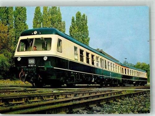 Dieseltriebzug VT 614 Lokomotive Foto AK