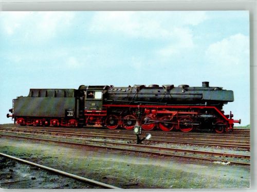Einheitsgüterzug-Lokomotive Baureihe 44 Dampflokomotive Foto AK