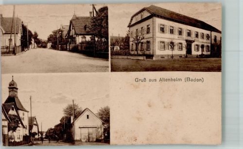 77743 W7607 Altenheim , Baden - Dorfstrassen Gasthaus