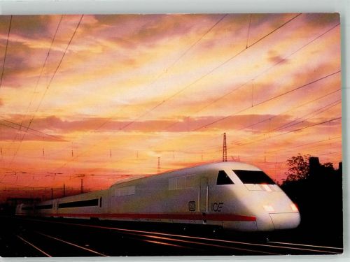 W8000 München Intercity-Experimental Fotograf Bechtner Eisenbahnzug Foto AK