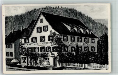 75323 W7547 Calmbach - Gasthaus zum Hirsch