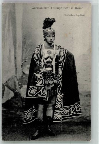 Roma Rom Kommandant der Kavallerie Römer 1906