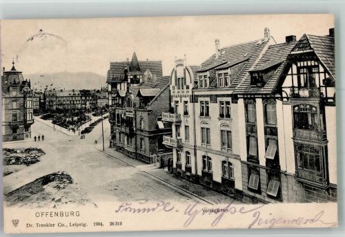 77652 W7600 Offenburg 1905 - Volksgarten