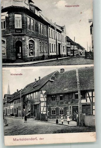 37586 W3354 Markoldendorf 1912 - Kappenstrasse Kirchstrasse