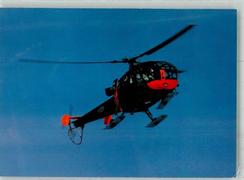 Helikopter Alouette III Verlag Photoglob Nr. 10824 Hubschrauber Foto AK