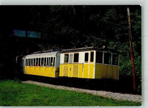 Elektrische Zahnradlokomotive Nr. 3 der Wendelsteinbahn Fotograf Albrecht Sappel Zahnradbahn Foto AK