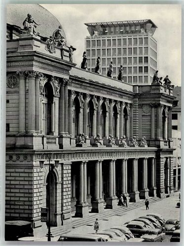 W6000 Frankfurt am Main Frankfurter Wertpapierbörse Börse Foto AK