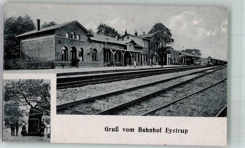 27324 W2813 Eystrup 1921 - Bahnhof Eystrup