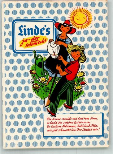 Lindes Korn Kaffee von Nestle Kaffeewerbung 1955