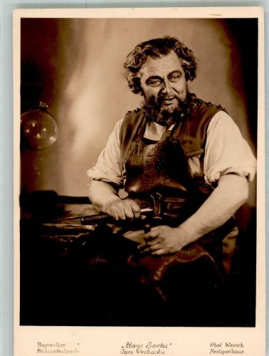 Jare Protzaska als Hans Sachs Foto Weirich