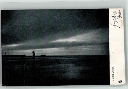 View Series 954 Moonlight Effects Tucks 1905 Künstlerkarte
