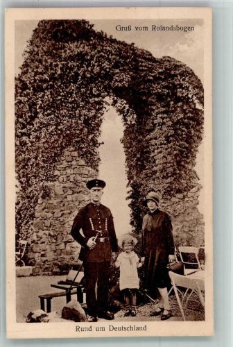 Bergmannsfamilie a.d. Durchreise infolge Zechenstillegung Bergbau 1930