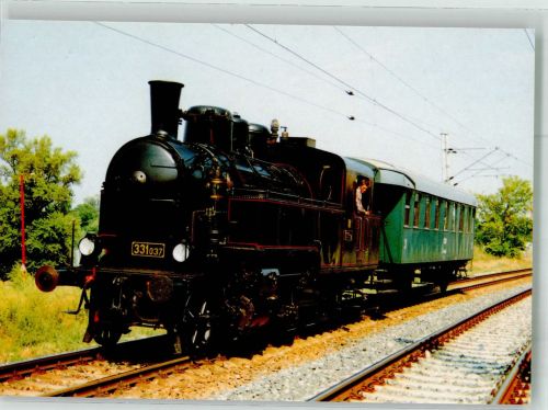 Bratislava Pozsony Dampflok der ZSR Nr. 331.037 Fotograf Akos Gratzer Dampflokomotive Foto AK