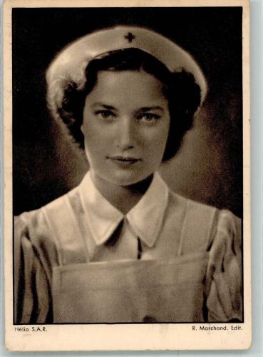 Rotes Kreuz Krankenschwester Princesse Josephine-Charlotte Adel Belgien 1954