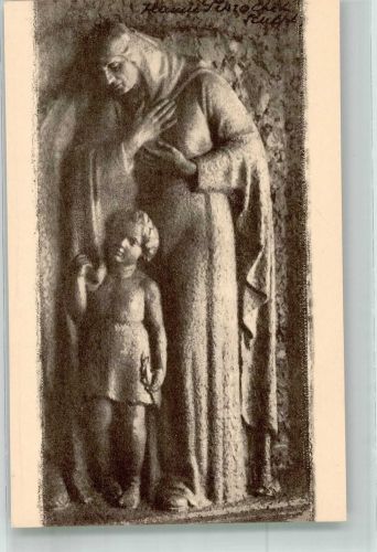 Reliefskulptur Frau mit Kind von Perrochet Skulptur 1925