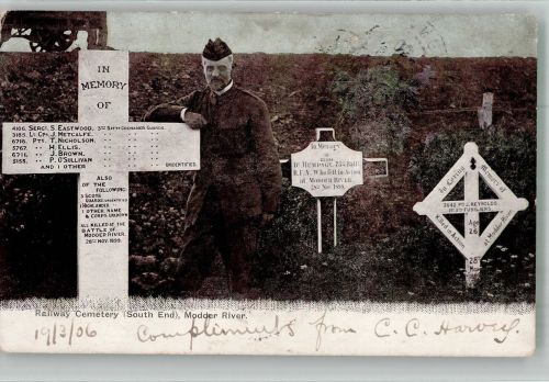 Gefallene Soldaten d. Grenadier Guards Railway Cemetery Kriegsgrab 1906