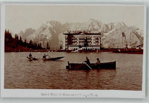 32040 Misurina 1907 Foto AK Grand Hotel