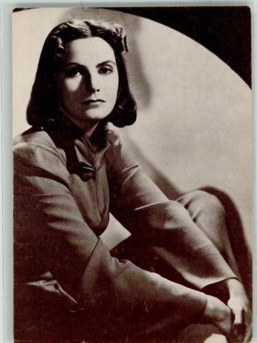 Portrait von Greta Garbo Filmschauspieler Foto AK