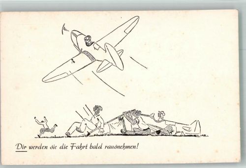 WK II Aus: Hermann Grote, Quar der Bruchpilot Fliegerhumor
