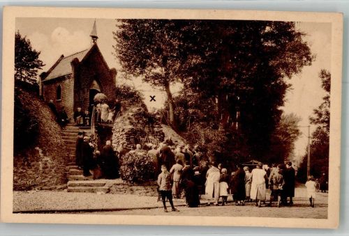 Geraardsbergen Foto AK Kirche Grotte Onkerzele