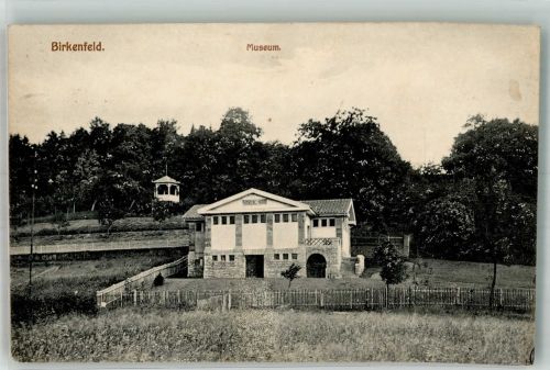 55765 W6588 Birkenfeld , Nahe 1910 Gebrauchsspuren Museum