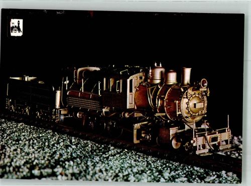 Modell einer amerikanischen Lokomotive Typ 140 Dampflokomotive Foto AK