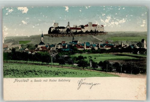 97616 W8740 Bad Neustadt a d Saale Gebrauchsspuren Ruine Salzburg Oberflächenschaden