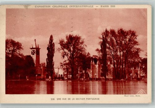 Paris Internationale Coloniale Ausstellung 1931 Sektion Portugal Ausstellung