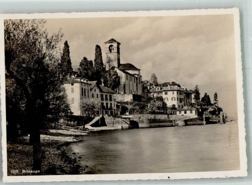 21030 Brissago Valtravaglia Foto AK Kirche