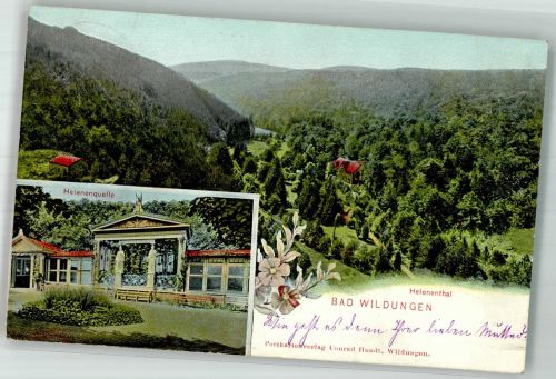 34537 W3590 Bad Wildungen 1906 - Helenenquelle