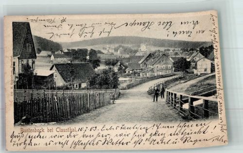 38678 W3392 Buntenbock 1903 - Bei Clausthal